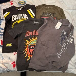 Boys New Shirt Lot of 4